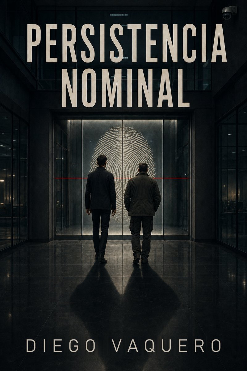 Portada de Persistencia nominal, de Diego Vaquero